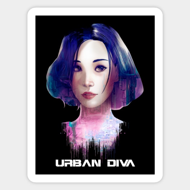 Urban Diva 06 Sticker by raulovsky